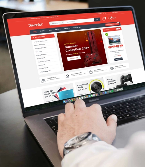 Fully Custom Designed Website