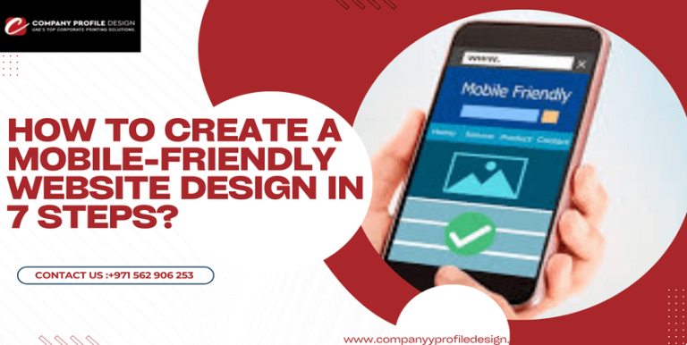 Mobile-friendly website design